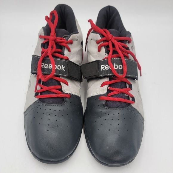 Reebok Crossfit Weightlifting Shoes Sneaker U-Form Lifter Plus Sz 13 Adjustable - Picture 3 of 12